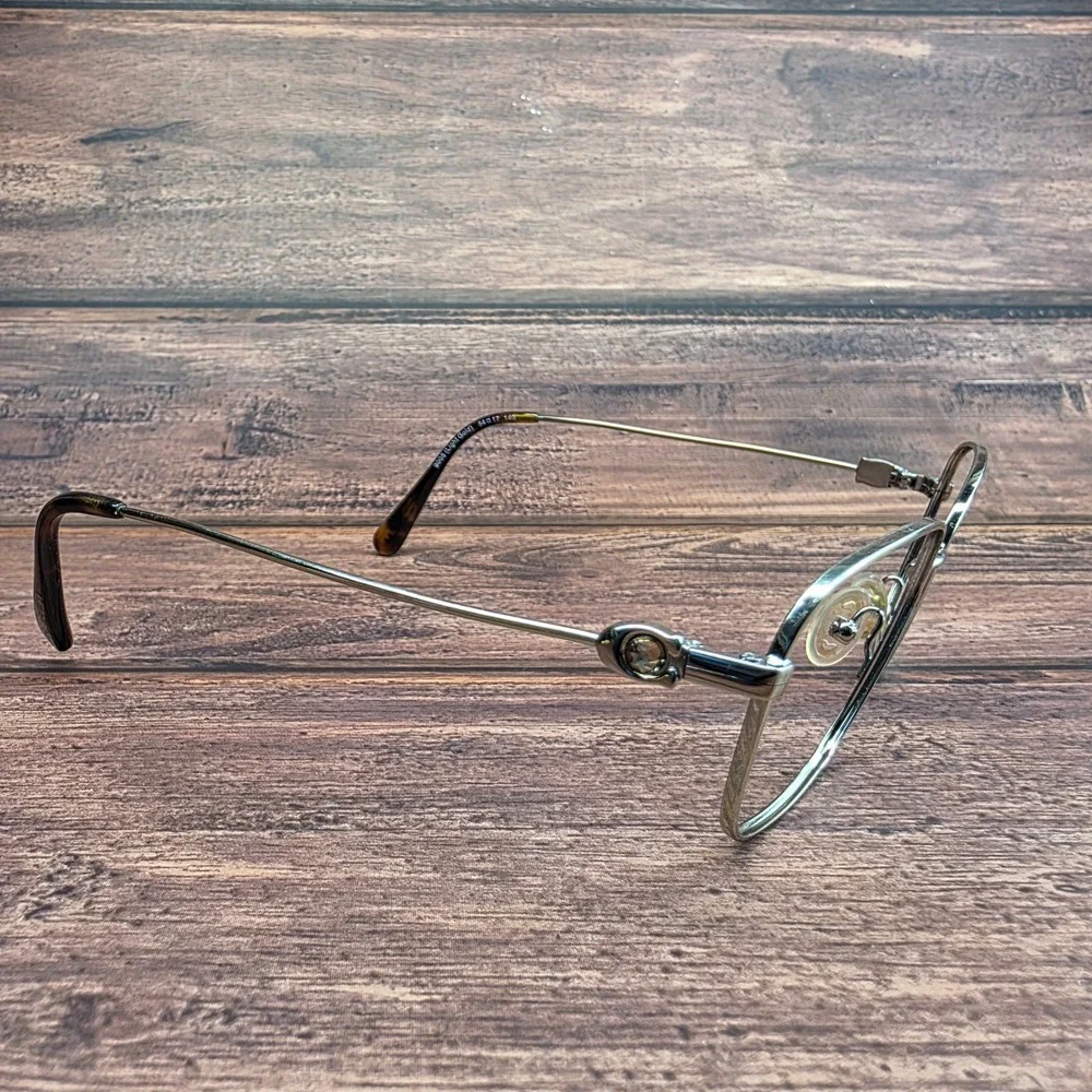 Coach HC5103B Light Gold Tortoise Metal Eyeglasses 54-17-140 C Logo